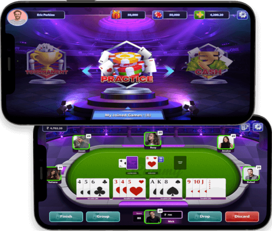 Rummy game development